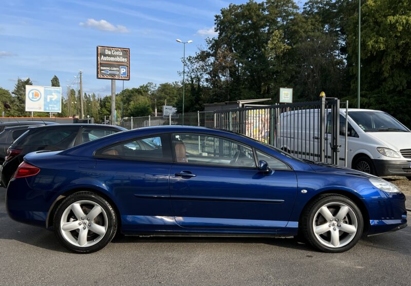 PEUGEOT 407 COUPE FELINE 2.7 V6 HDI 204 Cv 64 100 Kms / ORIGINE FRANCE CUIR BVA JBL - Garantie1an