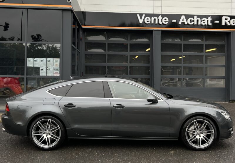 AUDI A7 SPORTBACK QUATTRO 3.0 V6 TFSI 300 Cv AVUS 1ERE MAIN / 5 PLACES ORIGINE FRANCE - Garantie1an