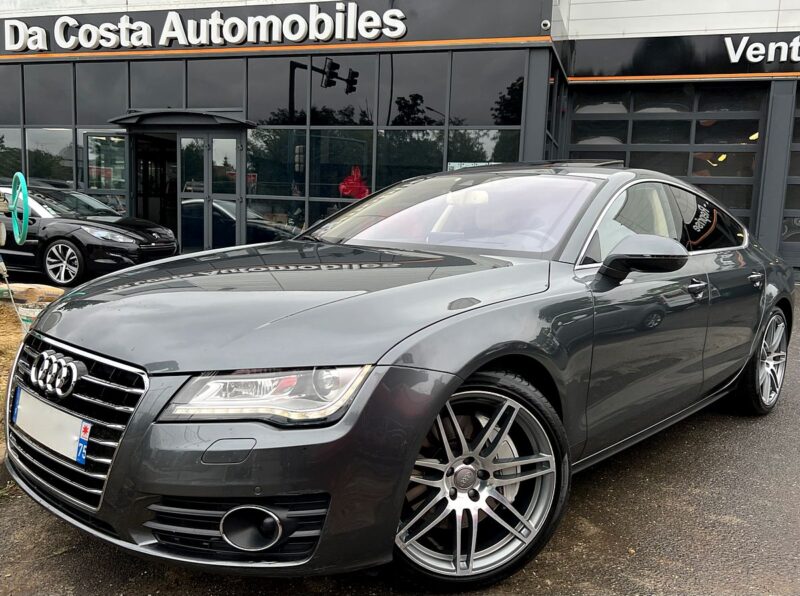 AUDI A7 SPORTBACK QUATTRO 3.0 V6 TFSI 300 Cv AVUS 1ERE MAIN / 5 PLACES ORIGINE FRANCE - Garantie1an