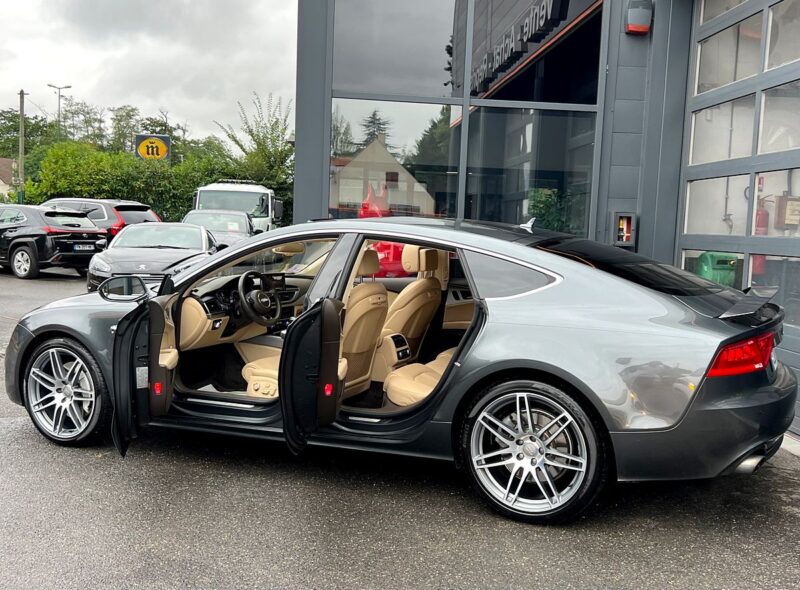 AUDI A7 SPORTBACK QUATTRO 3.0 V6 TFSI 300 Cv AVUS 1ERE MAIN / 5 PLACES ORIGINE FRANCE - Garantie1an