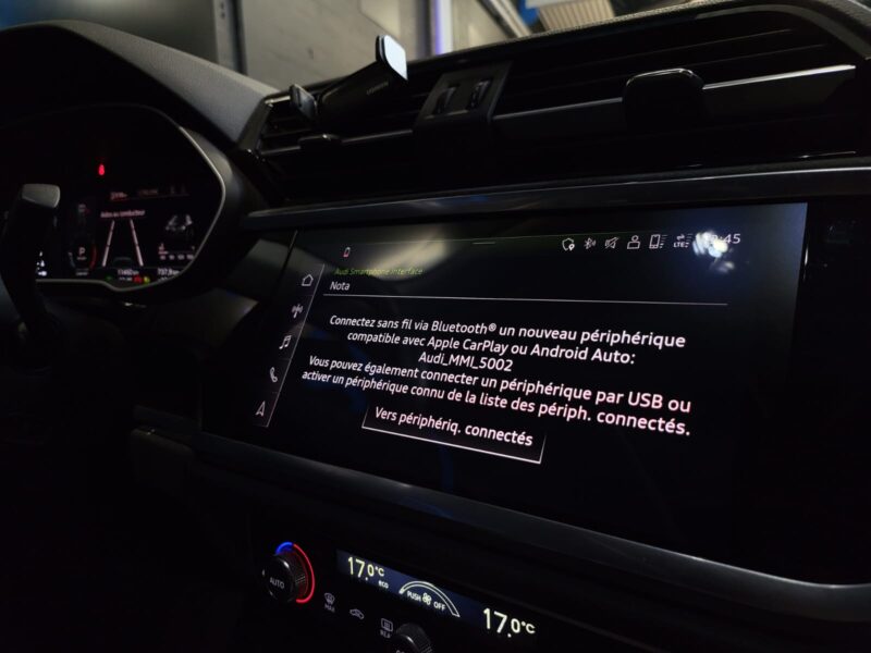 AUDI Q335 TFSI Mild Hybrid 150 DESIGN LUXE / VIRTUAL / CARPLAY / CUIR RS / TOIT OUVRANT / PACK BLACK