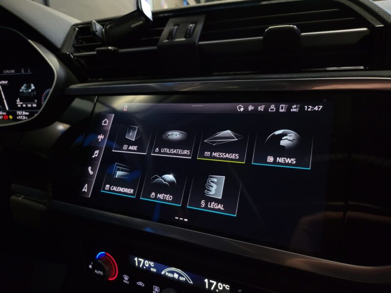 AUDI Q335 TFSI Mild Hybrid 150 DESIGN LUXE / VIRTUAL / CARPLAY / CUIR RS / TOIT OUVRANT / PACK BLACK