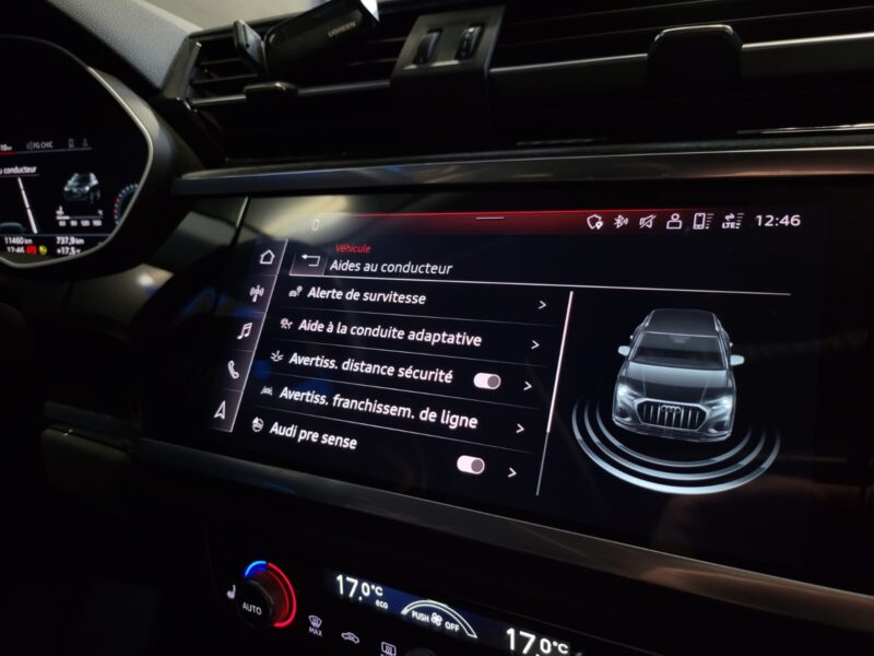 AUDI Q335 TFSI Mild Hybrid 150 DESIGN LUXE / VIRTUAL / CARPLAY / CUIR RS / TOIT OUVRANT / PACK BLACK