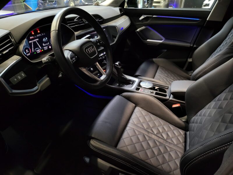 AUDI Q335 TFSI Mild Hybrid 150 DESIGN LUXE / VIRTUAL / CARPLAY / CUIR RS / TOIT OUVRANT / PACK BLACK