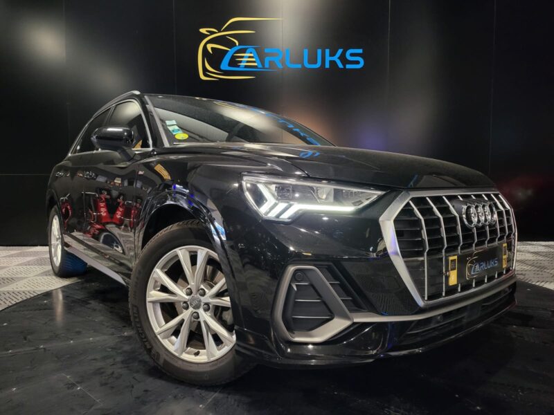 AUDI Q3 35 TDI 150cv S-LINE 1 ER MAIN VOLANT MEPLAT / CAMERA / KEYLESS GO