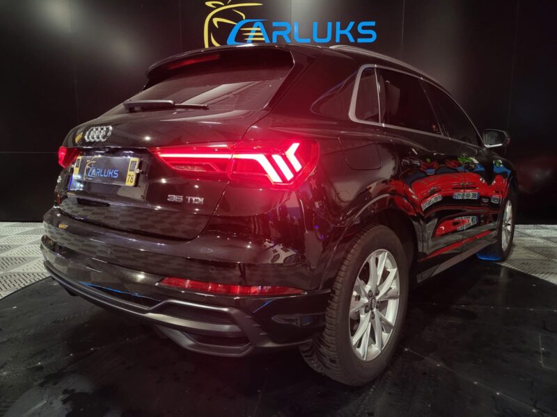 AUDI Q3 35 TDI 150cv S-LINE 1 ER MAIN VOLANT MEPLAT / CAMERA / KEYLESS GO