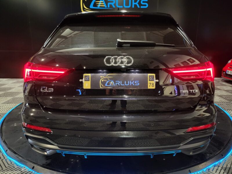 AUDI Q3 35 TDI 150cv S-LINE 1 ER MAIN VOLANT MEPLAT / CAMERA / KEYLESS GO