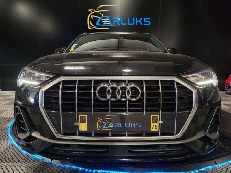 AUDI Q3 35 TDI 150cv S-LINE 1 ER MAIN VOLANT MEPLAT / CAMERA / KEYLESS GO