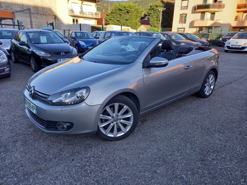 VOLKSWAGEN GOLF VI CABRIOLET 2.0 TDI 140 CV BVA DSG