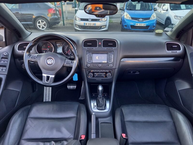 VOLKSWAGEN GOLF VI CABRIOLET 2.0 TDI 140 CV BVA DSG