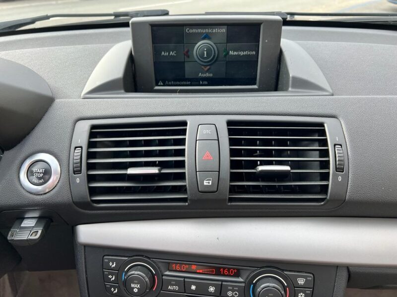 BMW SERIE 1 120i Cabriolet - BVA Steptronic E88 Luxe PHASE 1