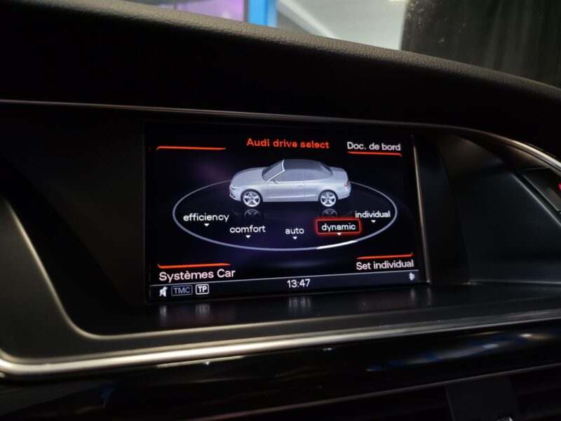 AUDI A5 CABRIOLET 2.0 TDi 190cv S-LINE Multitronic / DECAPOTABLE / 2 MAIN / ENTRETIEN EXCLUSIF AUDI