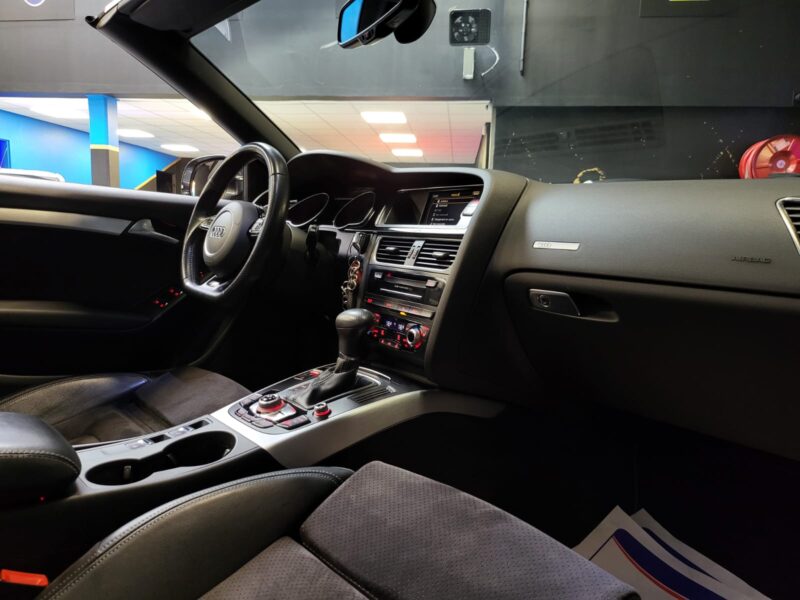 AUDI A5 CABRIOLET 2.0 TDi 190cv S-LINE Multitronic / DECAPOTABLE / 2 MAIN / ENTRETIEN EXCLUSIF AUDI