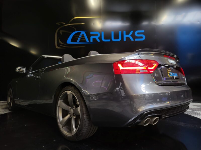 AUDI A5 CABRIOLET 2.0 TDi 190cv S-LINE Multitronic / DECAPOTABLE / 2 MAIN / ENTRETIEN EXCLUSIF AUDI