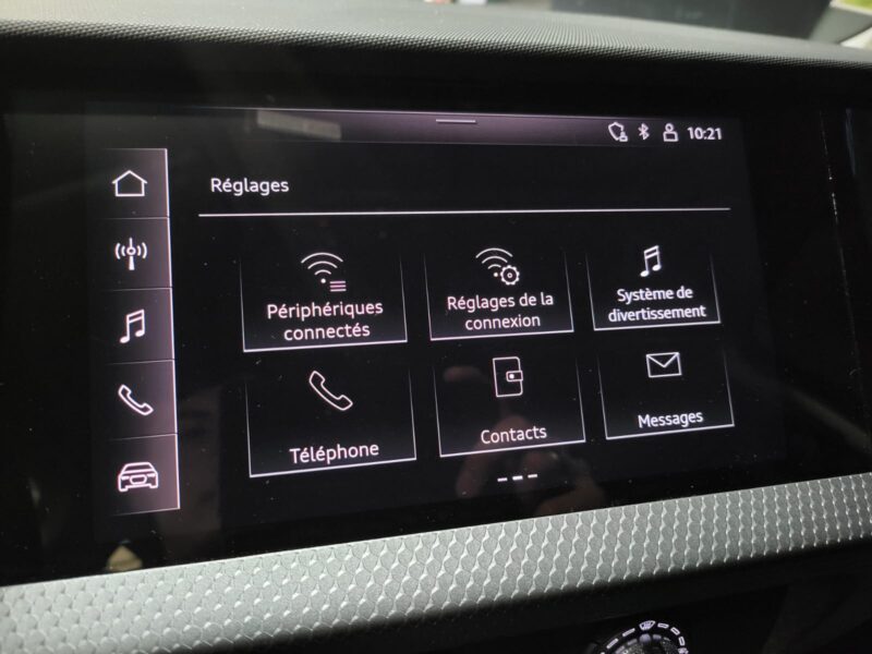 AUDI A1 SPORTBACK 30 TFSI 110cv Advanced S-Tronic7 1ère Main // APPLE CARPLAY/RADAR-AR/PHARES LEDS