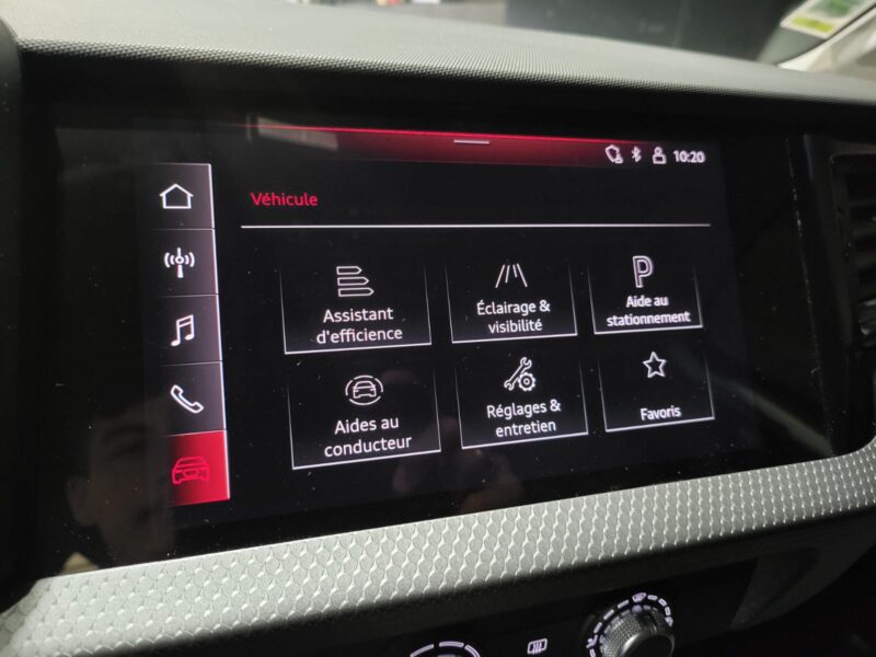 AUDI A1 SPORTBACK 30 TFSI 110cv Advanced S-Tronic7 1ère Main // APPLE CARPLAY/RADAR-AR/PHARES LEDS