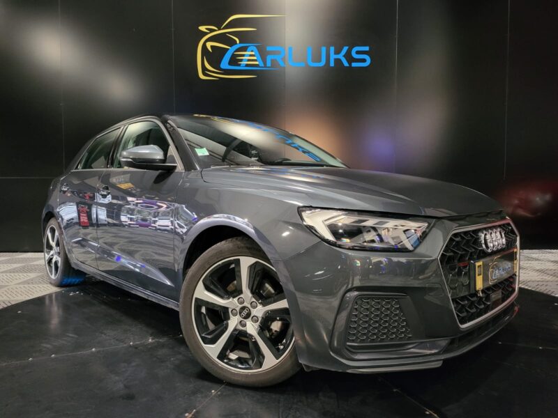 AUDI A1 SPORTBACK 30 TFSI 110cv Advanced S-Tronic7 1ère Main // APPLE CARPLAY/RADAR-AR/PHARES LEDS