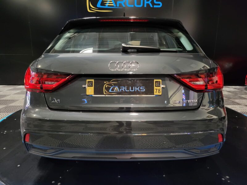AUDI A1 SPORTBACK 30 TFSI 110cv Advanced S-Tronic7 1ère Main // APPLE CARPLAY/RADAR-AR/PHARES LEDS