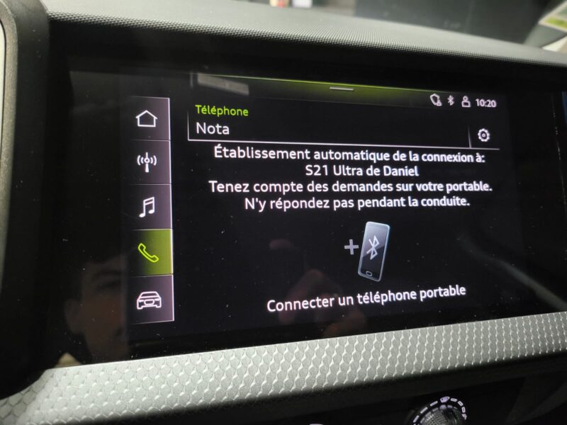 AUDI A1 SPORTBACK 30 TFSI 110cv Advanced S-Tronic7 1ère Main // APPLE CARPLAY/RADAR-AR/PHARES LEDS