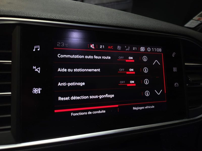 1.2 THP 130cv GT LINE / CARPLAY / CAMERA AR /  REGULATEUR