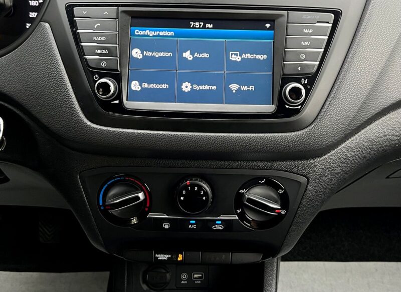 HYUNDAI I20 II EDITION NAVI 1.2 84 Cv GPS CAMERA BLUETOOTH REGULATEUR CRIT AIR 1 - Garantie1an