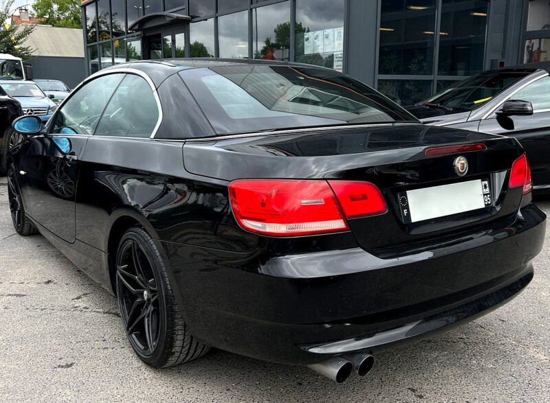 BMW SERIE 3 E93 CABRIOLET 320i 2.0 170 Cv CUIR GPS ANDROID FULL BLACK - Garantie1an