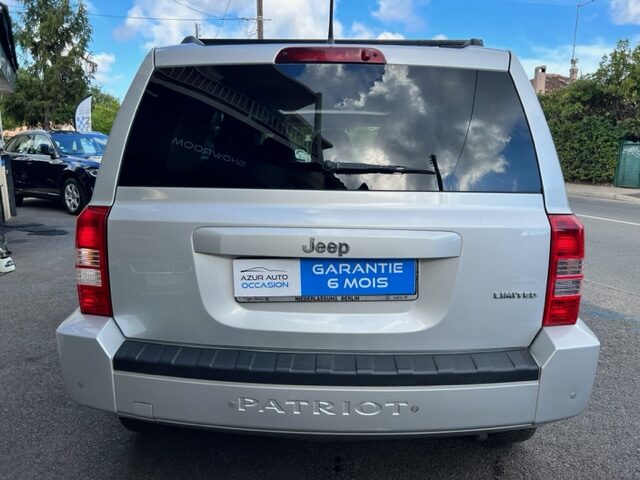 JEEP PATRIOT 2,4L 170CH LIMITED AUTOMATIQUE 2008
