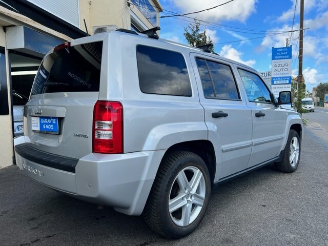 JEEP PATRIOT 2,4L 170CH LIMITED AUTOMATIQUE 2008