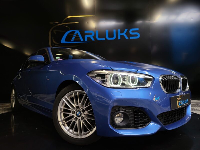 BMW SERIE 1 118 i II 136cv PACK M SPORT BVM6 BLEU ESTORIL