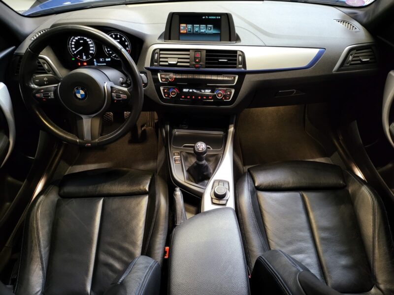 BMW SERIE 1 118 i II 136cv PACK M SPORT BVM6 BLEU ESTORIL