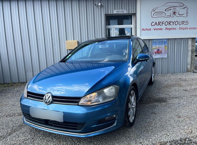GOLF VII 1.6 105cv BOITE AUTO - TOIT OUVRANT   
