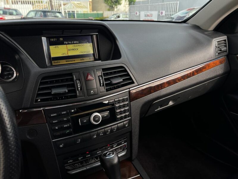 MERCEDES CLASSE E IV CABRIOLET 2010