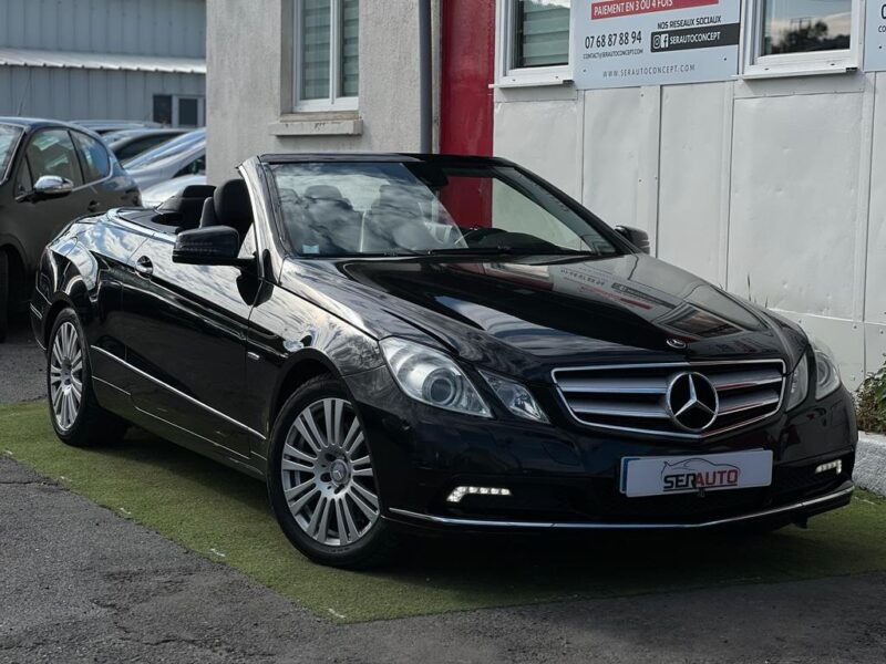 MERCEDES CLASSE E IV CABRIOLET 2010