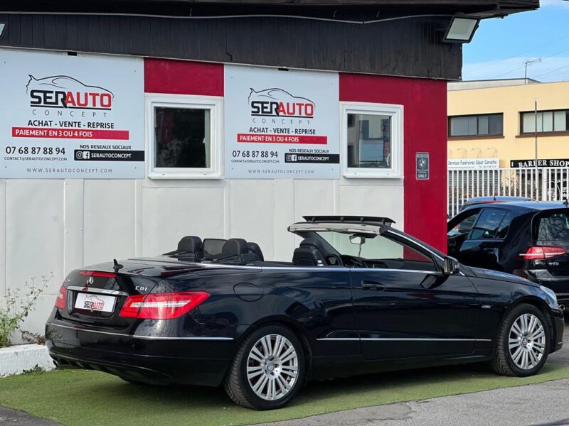 MERCEDES CLASSE E IV CABRIOLET 2010