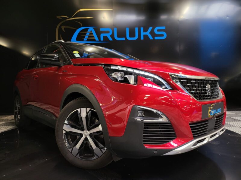 PEUGEOT 3008 1.5 BlueHDi 130CH EAT8 GT LINE / TOIT OUVRANT + CUIR CHAUFFANT ET MASSANT + APPLE CARPL