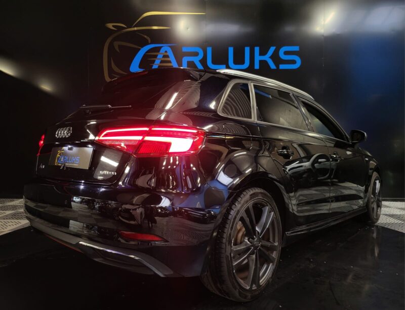 AUDI A3 Sportback 1.4 TFSI E-TRON S-LINE S-TRONIC 204cv COCKPIT / CARPLAY / ECLAIRAGE AMBIANCE