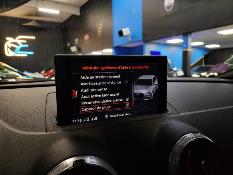 AUDI A3 Sportback 1.4 TFSI E-TRON S-LINE S-TRONIC 204cv COCKPIT / CARPLAY / ECLAIRAGE AMBIANCE