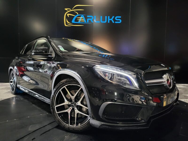 MERCEDES-BENZ GLA 45 AMG 4MATIC 381cv 7G-DCT // SIEGES CHAUFFANTS/CAMERA DE RECUL/OUVERTURE CLAPETS