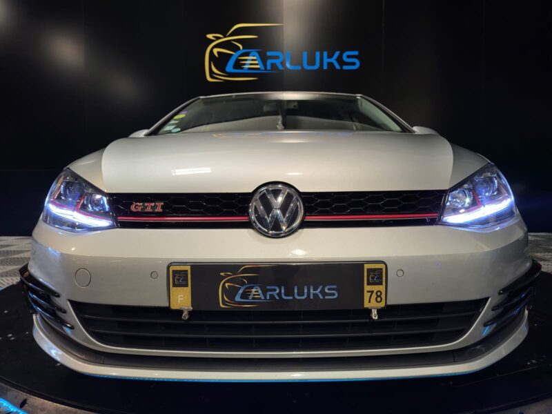 VOLKSWAGEN GOLF VII 1.6 TDI 105cv Kit Décoratifs GTI // RADAR-AV-AR/BLUETOOTH/PHARES LEDS