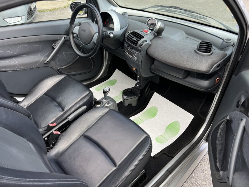 SMART FORTWO CABRIOLET 0.6 55 Cv CABRIO / BOITE AUTOMATIQUE - Garantie 6 Mois