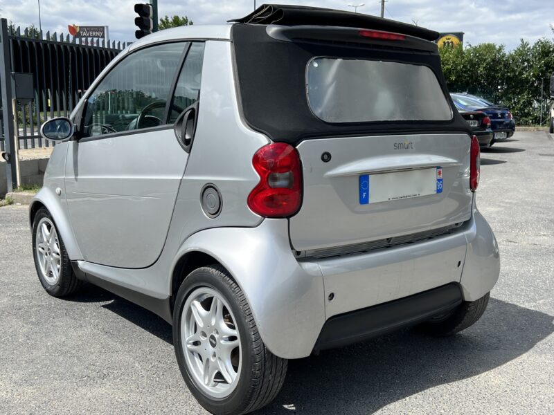 SMART FORTWO CABRIOLET 0.6 55 Cv CABRIO / BOITE AUTOMATIQUE - Garantie 6 Mois