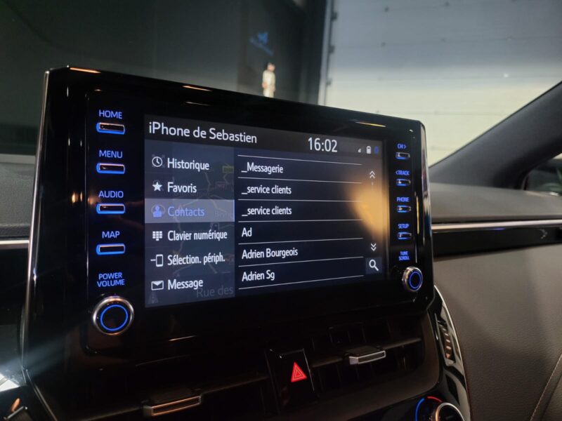 TOYOTA COROLLA 122H 1.8 VVT-I 99cv Design CVT // GPS/TOIT OUVRANT/CAMERA DE RECUL