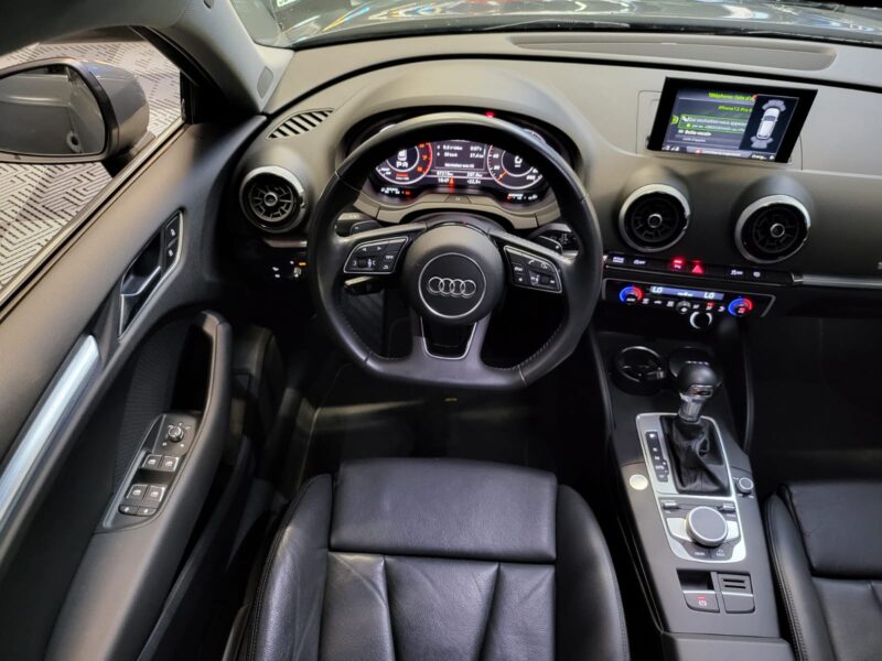 AUDI A3 Sportback 2017 2.0 TFSI Quattro 190cv  /CARPLAY+VIRTUAL COCKPIT+CAMERA+VOLANT MEPLA