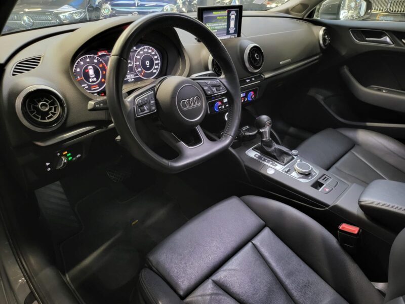 AUDI A3 Sportback 2017 2.0 TFSI Quattro 190cv  /CARPLAY+VIRTUAL COCKPIT+CAMERA+VOLANT MEPLA