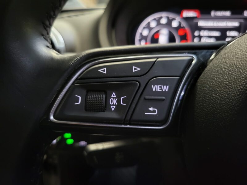 AUDI A3 Sportback 2017 2.0 TFSI Quattro 190cv  /CARPLAY+VIRTUAL COCKPIT+CAMERA+VOLANT MEPLA