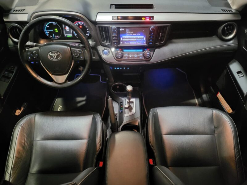 TOYOTA RAV4 Hybrid 2.5 VVT-i 155cv 2WD Lounge CVT // SIEGES CHAUFFANTS/CAMERA/ALERTE FRANCHISSEMENT 