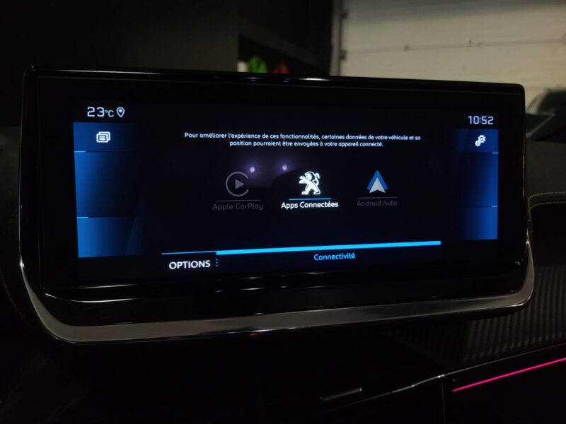 PEUGEOT 208 1.2 PureTech 100 cv GT-line Caméra , AppleCarplay