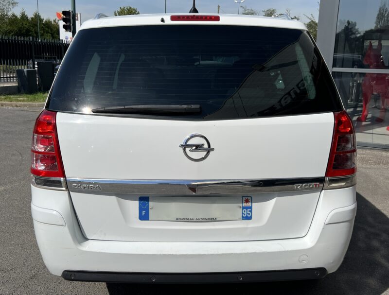 OPEL ZAFIRA II PHASE 2 1.7 CDTI 125 Cv 1ERE MAIN 7 PLACES GPS BLUETOOTH REGULATEUR - Garantie1an