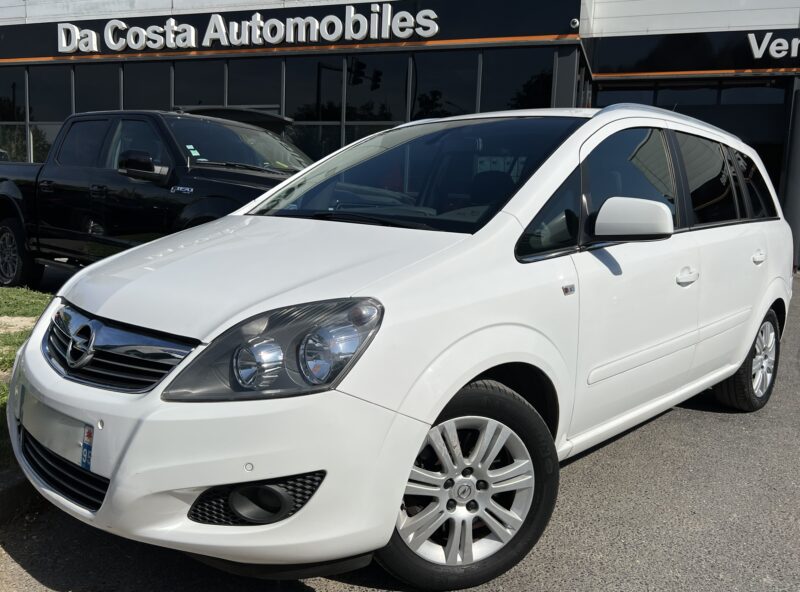 OPEL ZAFIRA II PHASE 2 1.7 CDTI 125 Cv 1ERE MAIN 7 PLACES GPS BLUETOOTH REGULATEUR - Garantie1an