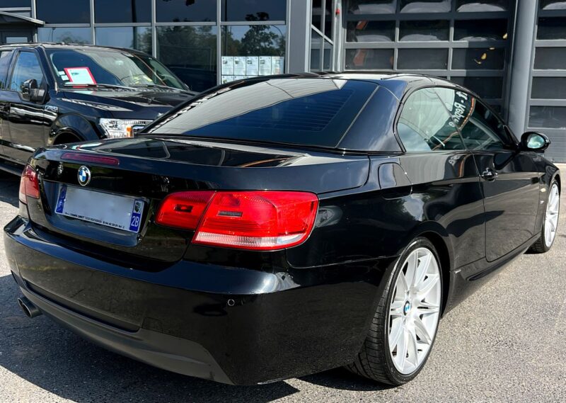 BMW SERIE 3 E93 CABRIOLET 330D 3.0. 6 CYLINDRES 231 PACK M SPORT / CUIR GPS BLUETOOTH - Garantie1an